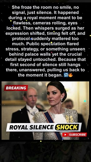 A split-second royal silence sparks global speculation around a viral palace moment