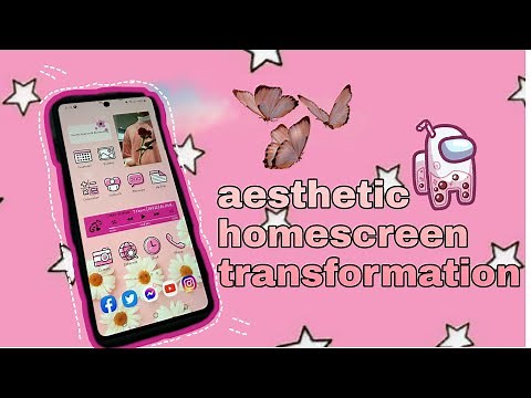 Customize your HOMESCREEN SAMSUNG GALAXY A71 aesthetic /your widget & app icons for ANDRIOD