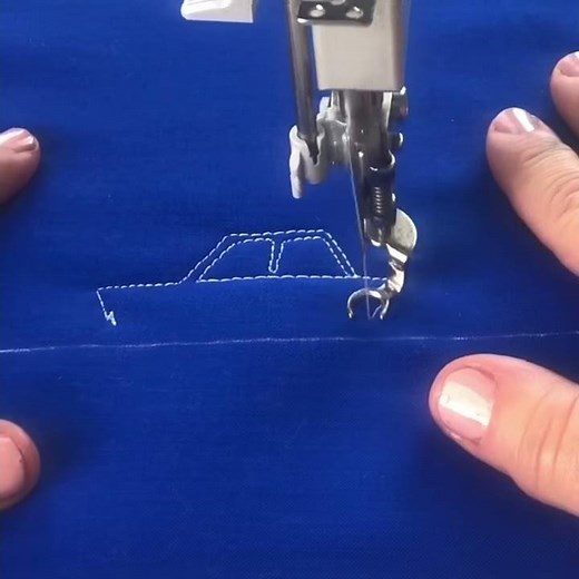 How to Free-motion Quilt a Car Motif