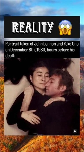 John Lennon 😳 One of His Final Photos (Dec 8, 1980) #Shorts #Facts