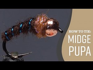 Fly Tying Tutorial: Midge Pupa Nymph - Killer Trout Fly Pattern!