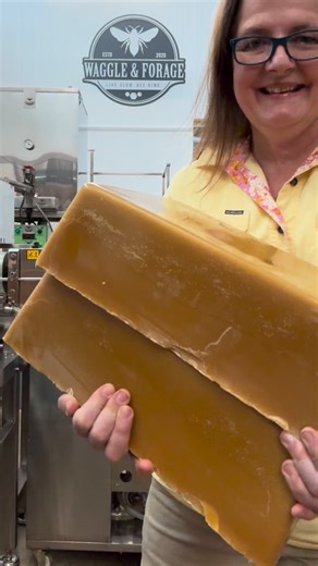 There’s something deeply satisfying about giving bees back their own work. 🐝 We roll our foundation using pure Australian beeswax, straight from local hives. The wax is heat-cast directly onto our embossed rollers, so the natural molecular structure stays intact. We don’t alter it — we simply clean it, then shape what the bees already know. And the bees notice. Honeybees will always draw comb faster and more willingly on heat-cast foundation — because it feels right, smells right, and is easier