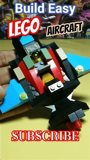 Build Easy LEGO Aircraft 🛫 #lego #shorts #plane #aircraft