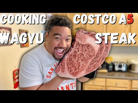Cooking COSTCO A5 WAGYU Steak At Home!