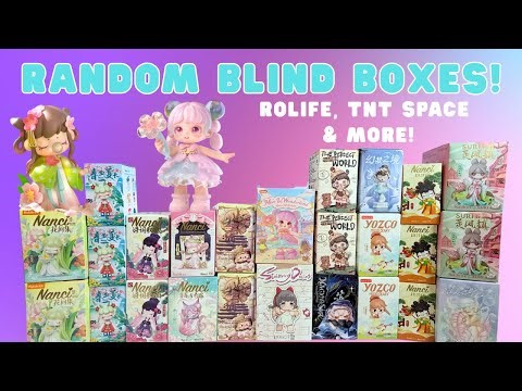 Random Blind Box Unboxing | Discover New IPs with Me! (Nanci, Suri & More)