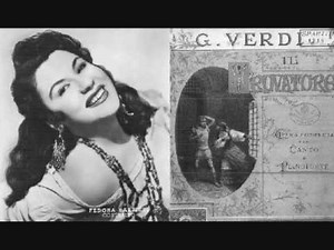 Fedora Barbieri. Giorni poveri vivea. Il Trovatore.