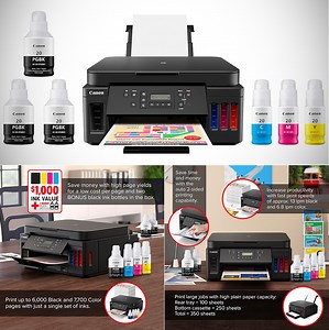 Don't Pay $300, Get a Canon PIXMA G6020 All-in-One Supertank Wireless Printer for $139.99 Shipped