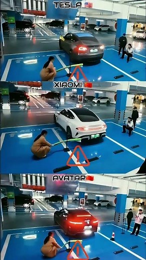 Tesla Vision Fails vs. Xiaomi LiDAR: Reverse AEB Test!