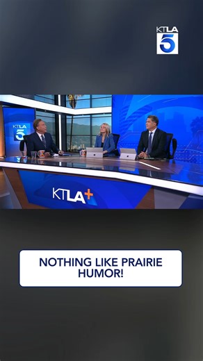 If you didn't know, Mark Kriski worked 15 years in Montreal and apparently lived on the prairie. This morning, he shared some of that prairie humor. | KTLA 5 Morning News