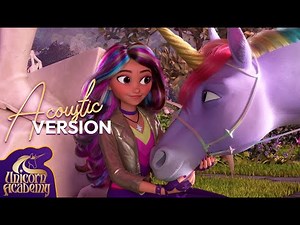 Follow Your Heart Music Video! (Acoustic Version) from Unicorn Academy 🦄 | Songs for Kids