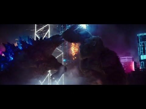 Godzilla vs Kong with "I Need A Hero" from Shrek 2