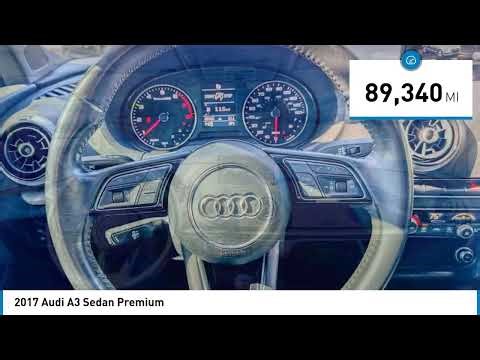 C11978 . 2017 . Audi . A3 Sedan . Conover . NC C11978