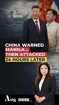 China Warned the Philippines. Within 24 Hours, Beijing Acted in the South China Sea