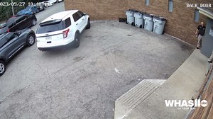 WATCH: Surveillance footage shows Brooks Houck walking in, out of jail