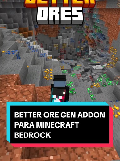 PARTE 176 | addons para minecraft bedrock pt176 BETTER ORE GEN Te presento Better Ore Gens, este addon aumentará la generación de minerales en Minecraft Bedrock, haciendo que encontremos recursos mucho más fácil, incluso la netherita. Además, podremos combinarlo con VeinMiner para conseguir minerales rápidamente. #Minecraft #minecraftbedrock #minecraftaddon #addon #addonsparaminecraftpe