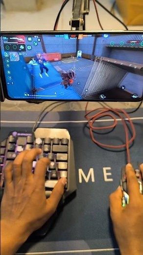 How to play free fire with keyboard mouse in mobile | ⌨️ 🖱📱 full setup without app no activation