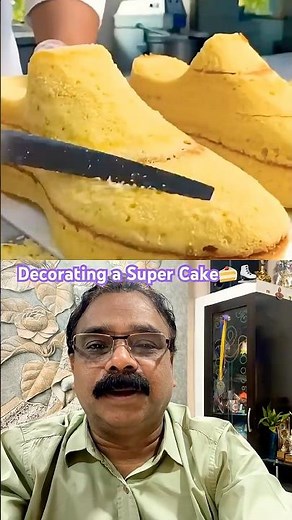 DIY💥Decorating a Shoe 🍰⛸️❣️കേക്ക് ഷൂസ് മോഡൽ♥️👌#cake #cakedecoration #ytshort