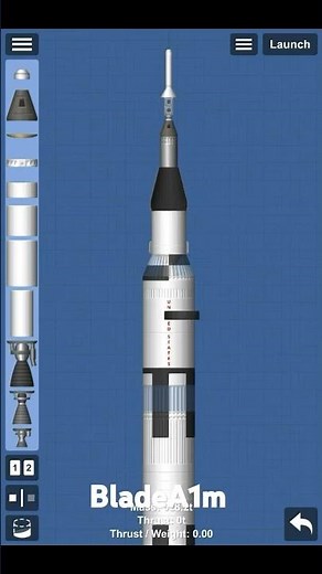 Apollo 11 Saturn V Build In SFS! | #spaceflightsimulator #gameplay #spaceexploration