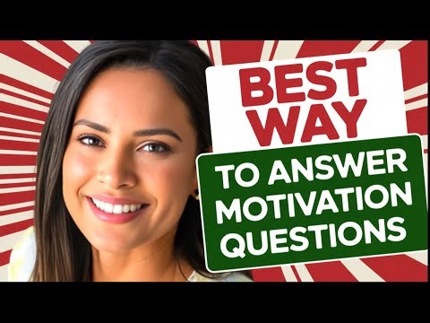 Unlock the BEST Interview TIPS to Nail Motivation Questions Today!