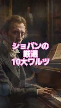 #36 💃 ショパンの厳選10大ワルツ | ロマン派ピアノの傑作集 #クラシック名曲