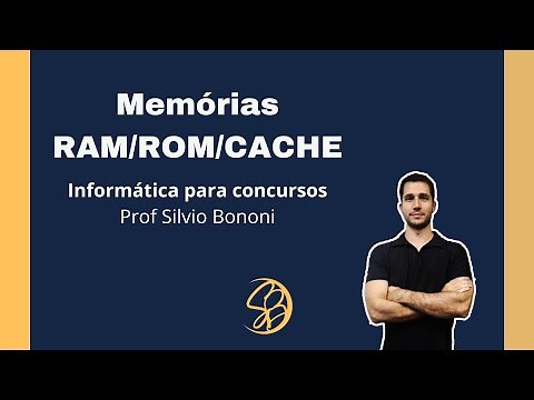 Informática Básica - Memórias RAM/ROM/CACHE