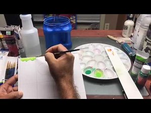 Acrylic Wash Technique - The Basics