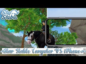 Star Stable on iPhone vs Computer 💻📱 Differences with the App!