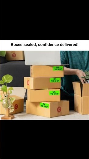 📦 OK to Ship! Boost Confidence with ChromaLabel QC Labels ✅