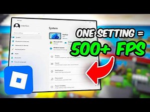 ULTIMATE Windows Optimization for Roblox 2026 (Boost FPS, Lower Input Delay)