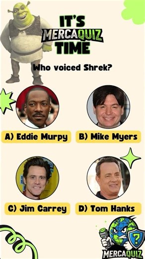 Who is the Voice of Shrek? 👹🧅 #shorts