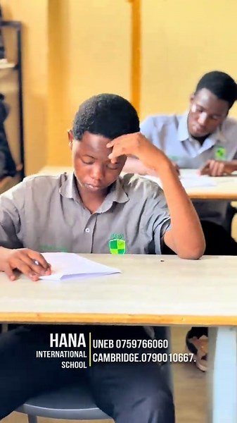 Fresh Kid During Ongoing Assessments at Hana International School Uganda….. #hanainternationalschoolug