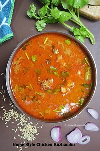 Home Style Chicken Kuzhambu