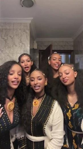 Eritrean Traditional Dress Darker Tilet Ethiopian Clothing