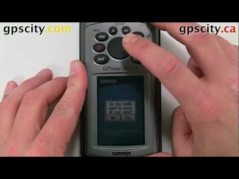 How to Reset the Garmin GPSMap 76 Series Handheld