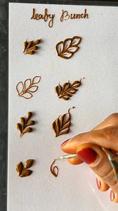 1.2M views · 14K reactions | Creating Intricate Henna Leaf Bunches | The mehndi art makes dulhan perfect | Facebook