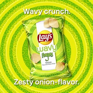 6.3K views · 263 reactions | The best of Lay’s® Wavy chips and Funyuns® flavor are now in one chip and available anytime! | Lay's | Facebook