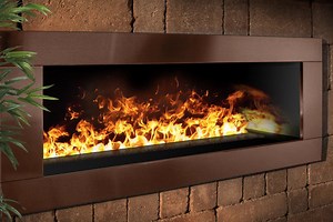 Aquafire® 40'' Water Vapor Built-In Electric Fireplace Insert