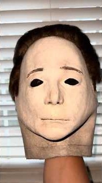 Unboxing my new AHG Halloween 4 small eyes Michael Myers mask #shorts #halloween4