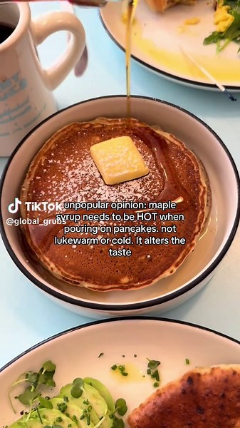 Why Maple Syrup Should Always Be Hot on Pancakes