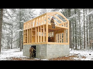 Man Builds Dream Home in 9 Months | Start to Finish by ‪@my_off-grid_story‬