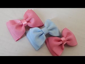 Easy to make bow | Class 03 double bow tie