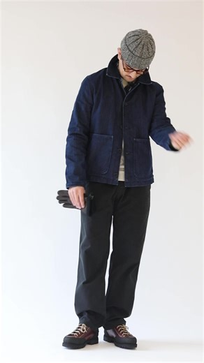 Look 275 - Alex Wears: You Must Create Groundhog Jacket Sunray Sportswear Laniakea Sweatshirt Gramicci G-Pant Paraboot Montana Hestra Deerskin Gloves Found Feather Rib Beanie Kapital Bandana #ootd #menswear #fashion #style #fitoftheday