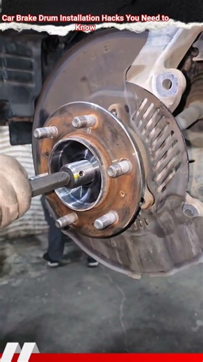 Car Brake Drum Installation Hacks You Need to Know #automobile #mechanic #shorts