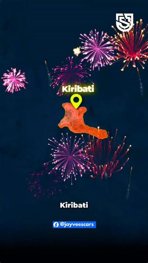 🌍⏰ Kiribati is the first country on Earth to welcome the New Year — while American Samoa is among the very last. #documentary #documentaryfilm #storytelling #jayveescars #geography | Denis Karori