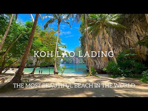 The Most Beautiful Beach in the World is in Thailand! 4K ULTRA HD