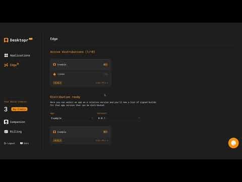 From web to desktop, with Desktopr