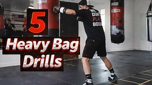 Heavy bag drills every fighter should train