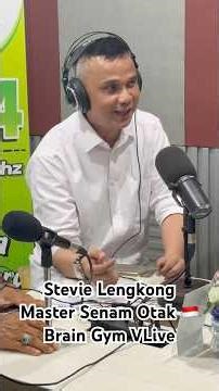 Master Senam Otak Stevie Lengkong Brain Gym VLive & RRI Pro 4 Denpasar Bali Indonesia