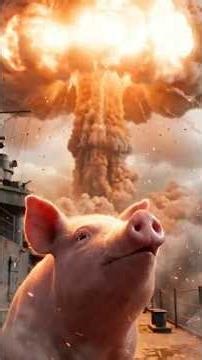 The Pig That Survived A Nuclear Bomb 🐷☢️🤯