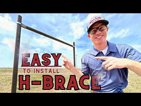 How to Install a Metal Fence H Brace WITHOUT Welding?! Find Out Now!